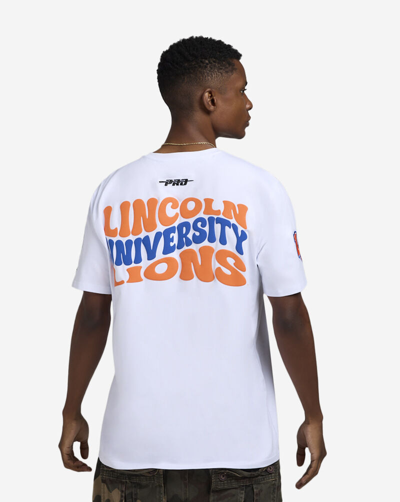 PRO STANDARD Lincoln University Retro Waves Tee CLP170081-WHT White 2