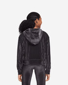 Girls' Full-Zip Ribbed Hoodie