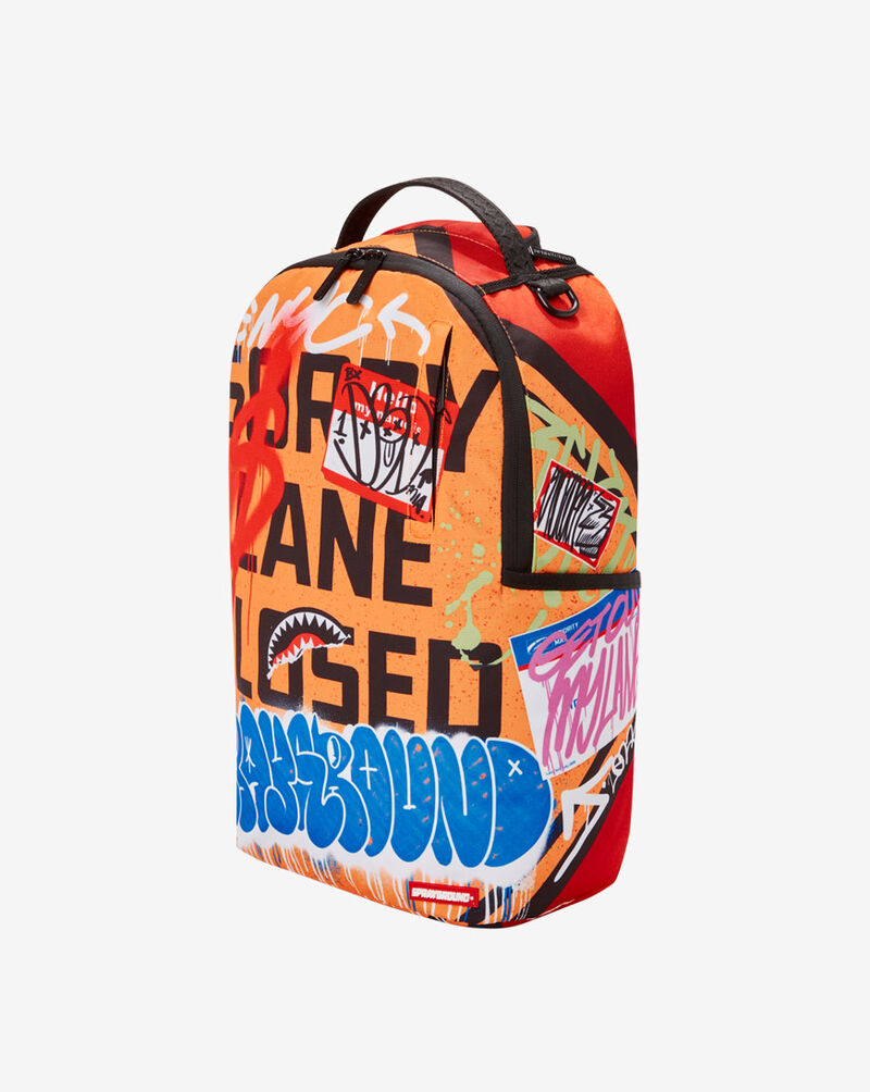 SPRAYGROUND Stay Out Of My Lane Backpack 910B4720NSZ Multi 4