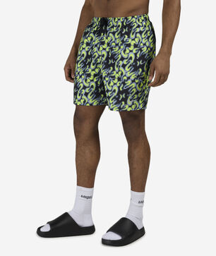 Airbrush 7" Fully Lined Swim Shorts