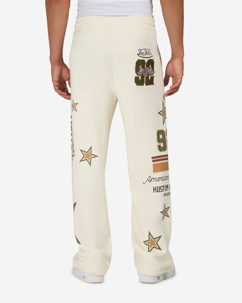 Von Dutch Varsity Terry Pant  4VND3B0676-PRI cream 2