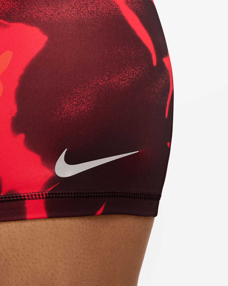 Nike Megan Thee Stallion Women's Mid-Rise 5" Biker Shorts FZ0465-010 Red 4