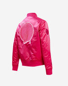 Boston Celtics Triple Pink Satin Jacket