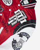 First Row Kids' Trophy Nylon Varsity Jacket FRBJ0065S-RED Red 2