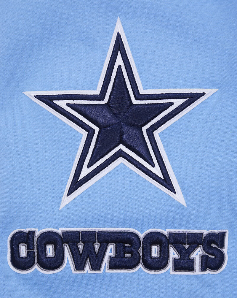 PRO STANDARD Dallas Cowboys Classic Chenille Double Knit Full-Zip Hoodie FDC5410296-UNI Blue 2