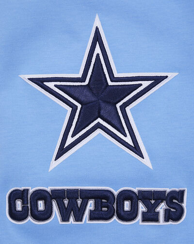 Dallas Cowboys Classic Chenille Double Knit Full-Zip Hoodie