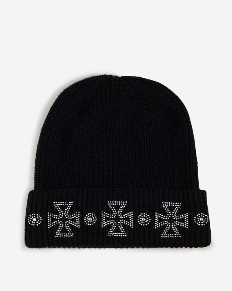 Crosses Knit Beanie