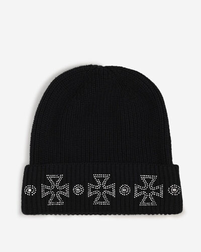 Crosses Knit Beanie