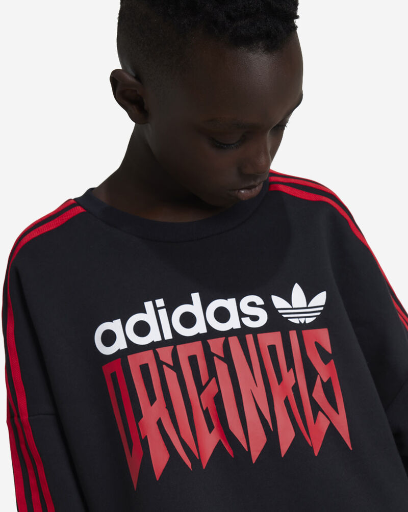 adidas Kids' Street Crew IZ4629 Black 3