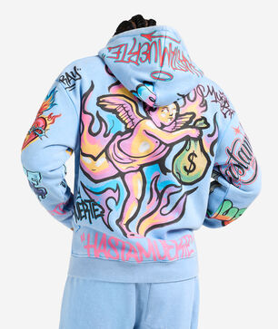 Hasta Air Brush Hoodie 