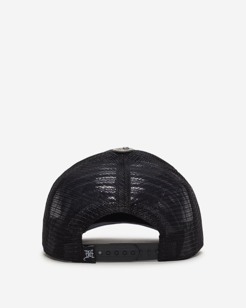 Ed Hardy Skulls Trucker Hat EHH0001-64RS Black 3