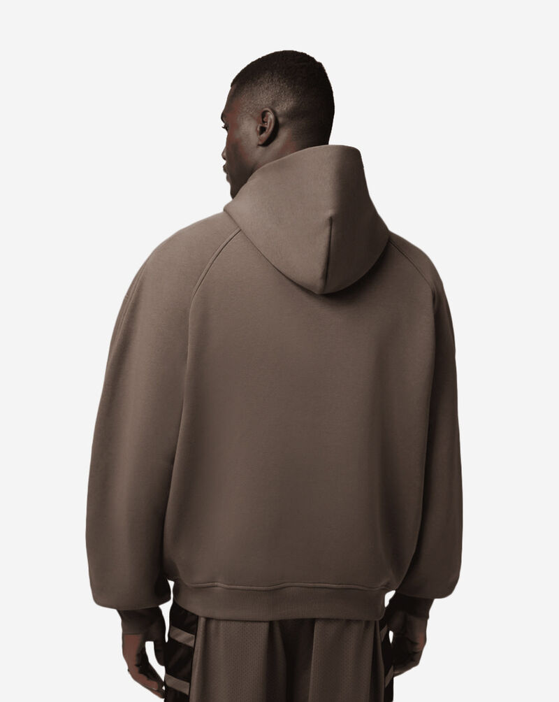 Jordan Brooklyn Oversized Fleece Pullover Hoodie IM8911-274 Brown 2