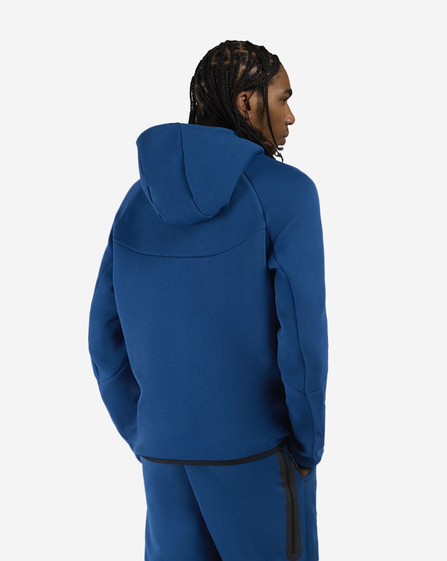 Shop Nike Tech Fleece Full-Zip Windrunner Jacket HV0949-476 blue