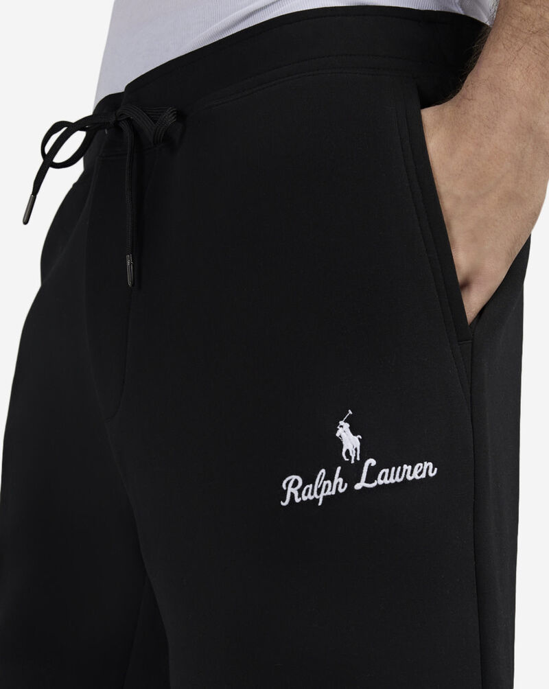 Polo Ralph Lauren Tech Graphic Embroidery Script Athletic Shorts  710A13208003-BLK Black 3