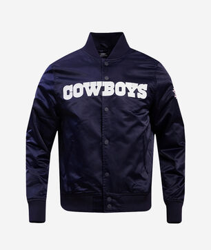 Dallas Cowboys Big Logo Satin Jacket