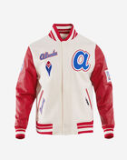 Atlanta Braves Retro Classic Rib Wool Varsity Jacket