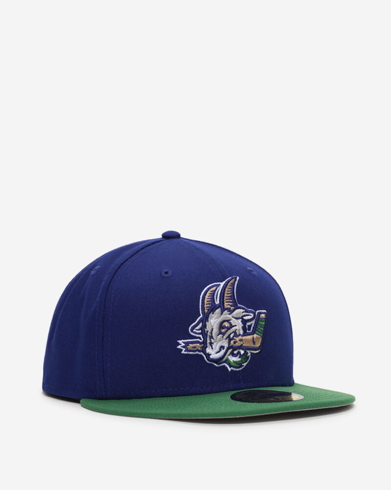 New Era 59Fifty Hartford Yard Goats MILB Fitted Hat 60684990 Blue 1