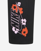Pre-School Floral Fleece Graphic Wide Leg Pants