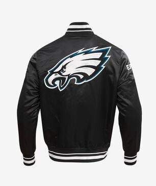Philadelphia Eagles Mash Up Rib Satin Jacket