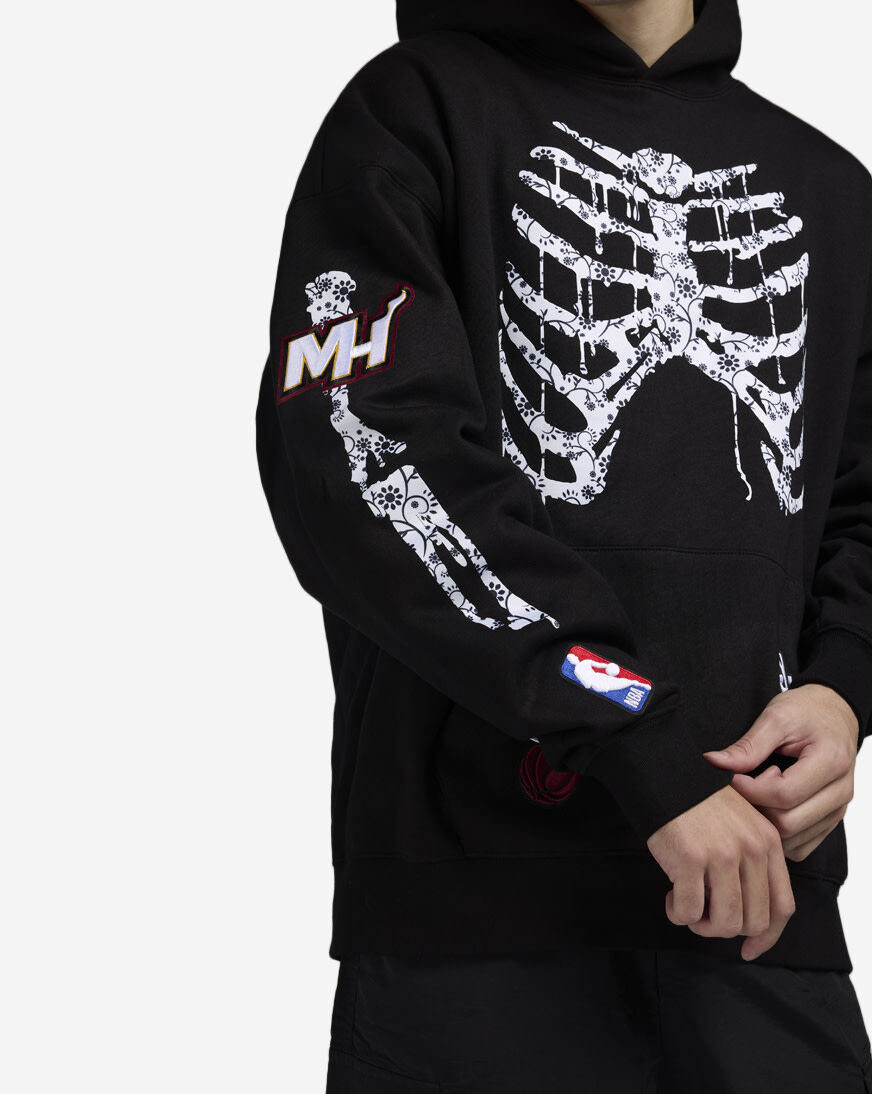 Shop PRO STANDARD Miami Heat Day Of The Dead Hoodie BMH5516269-BLK