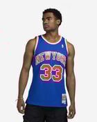 Mitchell  Ness New York Knicks Ewing Swingman Jersey SMJYGS18186-NYKROYA91PEW Blue 1
