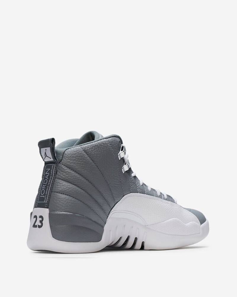 jordan 12 retro white dark grey