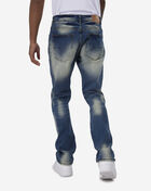 PNA 5 Pocket Rip and Repair Straight Jeans DECWB409-DKBLU Blue 3