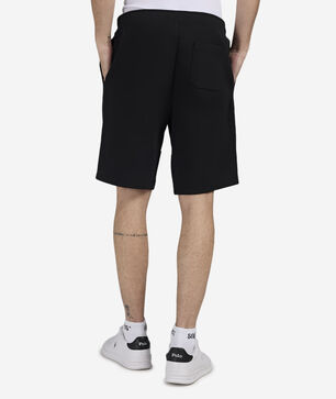 Tech Graphic Embroidery Script Athletic Shorts 