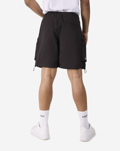 Nylon Cargo Shorts