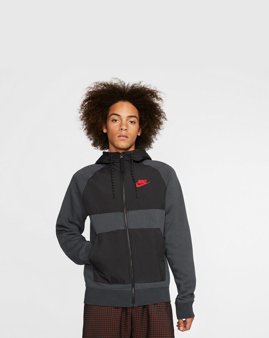 Nike NSW Hybrid Graphic Full-Zip Hoodie 