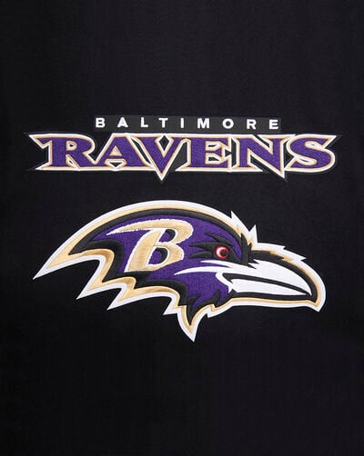 Baltimore Ravens Mash Up Rib Wool Varsity Jacket Baltimore Ravens Mash Up Rib Wool Varsity Jacket