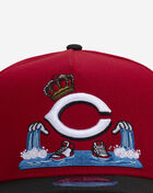 New Era 9Fifty Cincinnati Reds Cartoon A-Frame Snapback Hat 60800179 Red 2