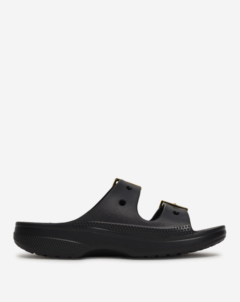 Crocs Saturday Metallic Buckle Sandal 213316-001 Black 4
