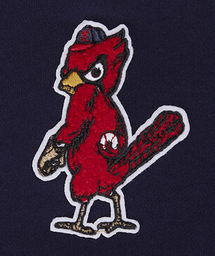 St. Louis Cardinals Classic Fleece Cropped Pull Over Hoodie