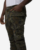 Tactical Stacked Denim Pants