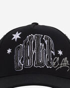Cult of Individuality Cult x El Alfa Premium Paisley 5 Panel A Frame Trucker Hat 625B8-CH63A Black 2