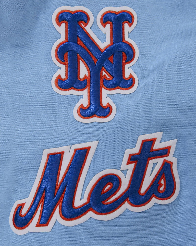 PRO STANDARD New York Mets Classic Chenille Double Knit Full-Zip Hoodie LNM531928-UNI Blue 4