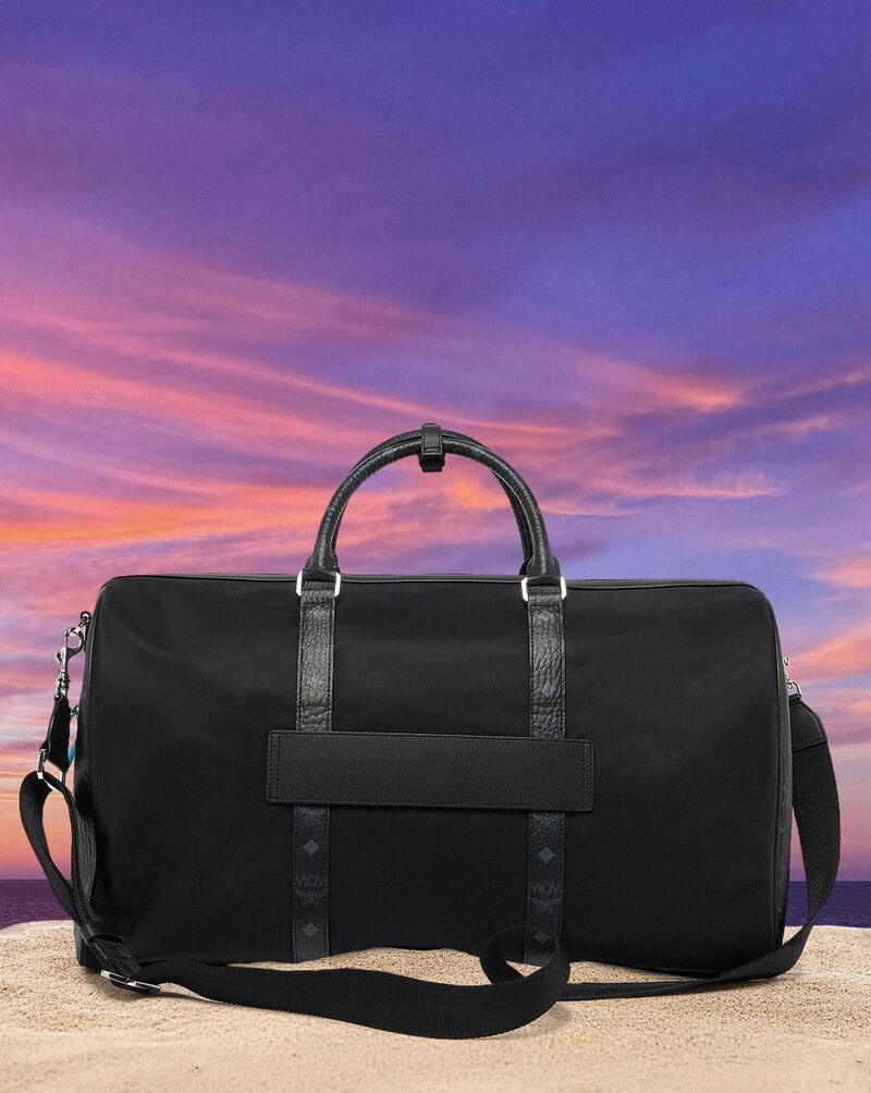 MCM MCM X SNIPES Large Ottomar Weekender Bag MMVFSTT06BK001 Black 3