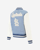 St. Louis Cardinals Varsity Blues Denim Varsity Jacket 