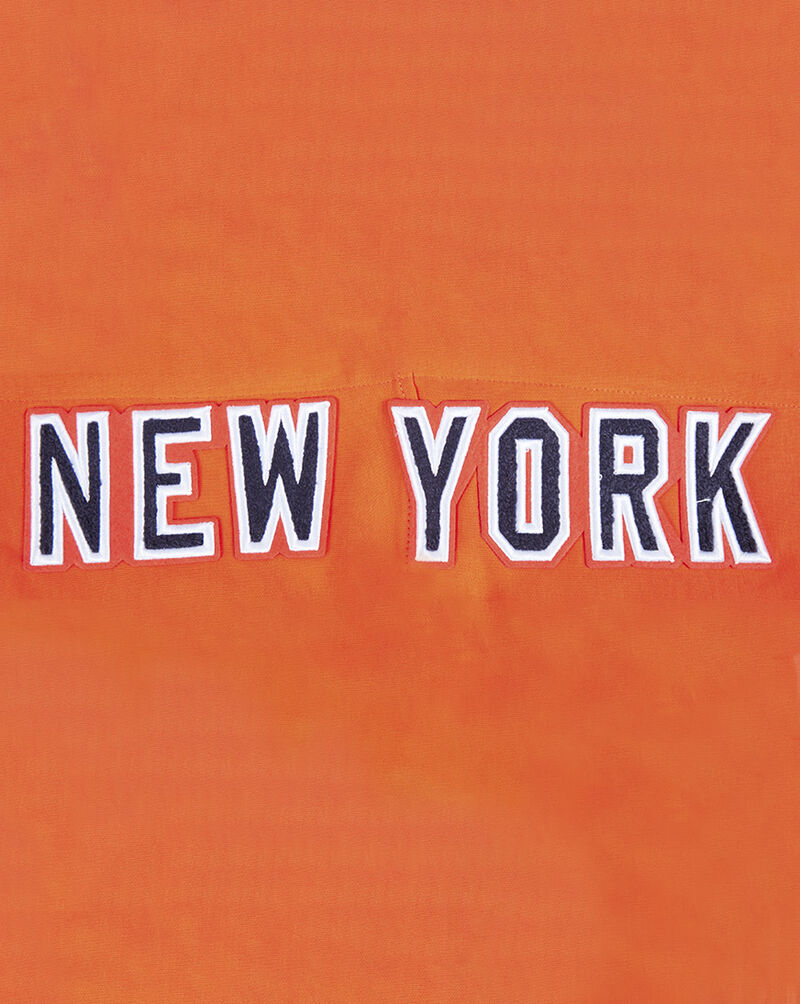 PRO STANDARD New York Yankees Classic Chenille Double Knit Pull Over Hoodie  LNY531152-ORG Orange 4