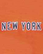 PRO STANDARD New York Yankees Classic Chenille Double Knit Pull Over Hoodie  LNY531152-ORG Orange 4