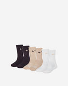 Nike Little Kids' Dri-FIT Performance Basic 3-PK Crew Socks (5-7) UN0019-X0N Multi 1