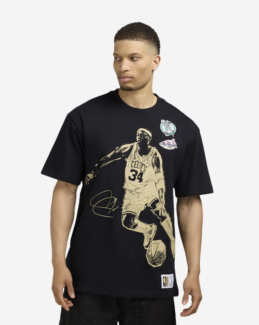 Shop Mitchell Ness Celtics Paul Pierce NBA Player Tee NN12306