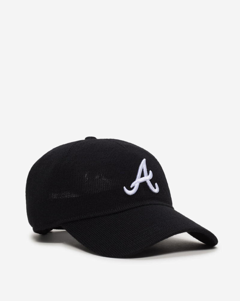 New Era 9Twenty Atlanta Braves Merino Wool Energy Adjustable Hat 60763848 Black 1