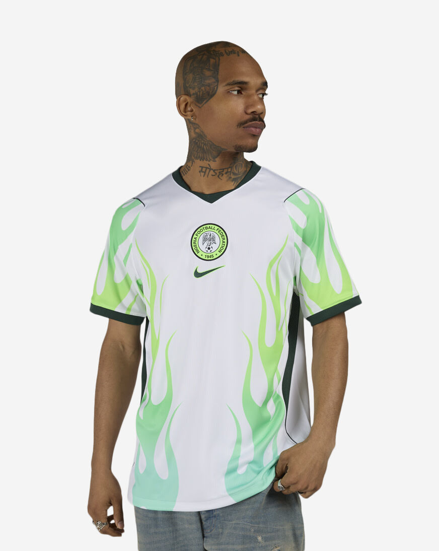 Shop Nike Nigeria 2026 Stadium Away Dri-FIT Soccer Replica Jersey