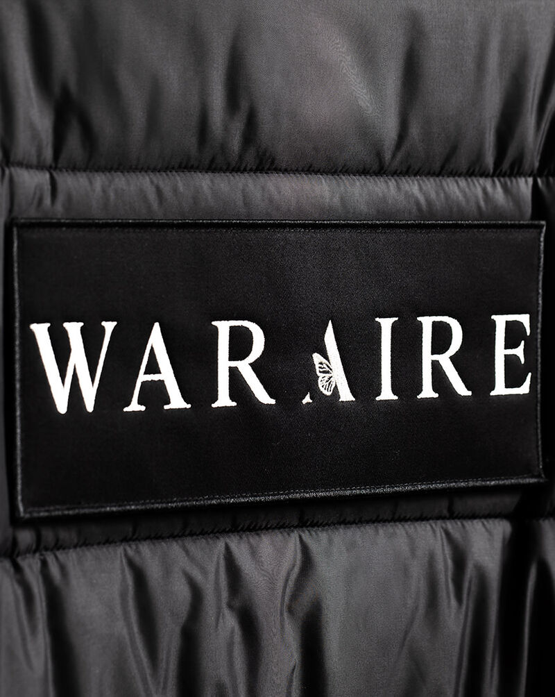 Mitchell  Ness Mitchell and Ness x Waraire Black Full-Snap Puffer Jacket JK7965-MNNBLCK Black 6