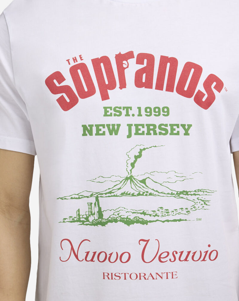 Mister Tee The Sopranos Nuovo Vesuvio Tee MCUS045-US-00220 White 3