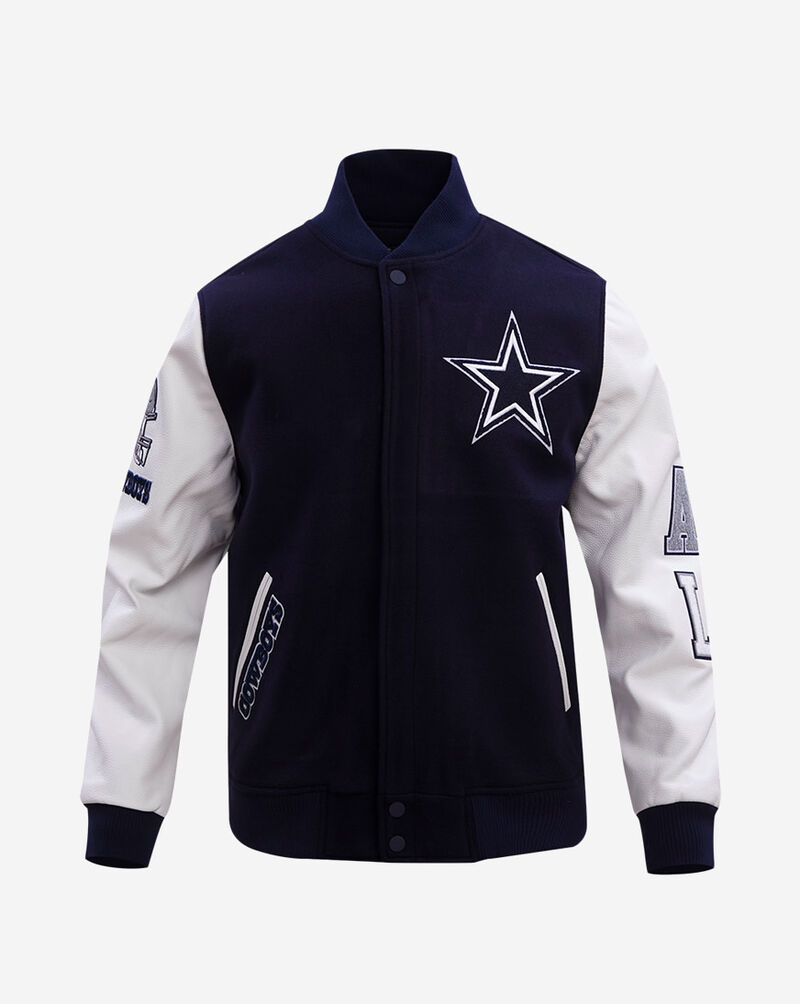 PRO STANDARD NFL Dallas Cowboys Varsity Jacket FDC6410302-MNW Black 1