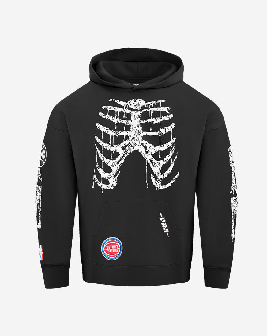 Shop PRO STANDARD Detroit Pistons Day of The Dead Pull Over Hoodie