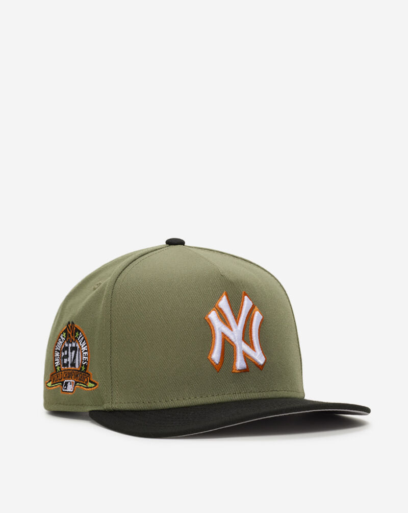 9Fifty New York Yankees Green Bark A-Frame Snapback Hat